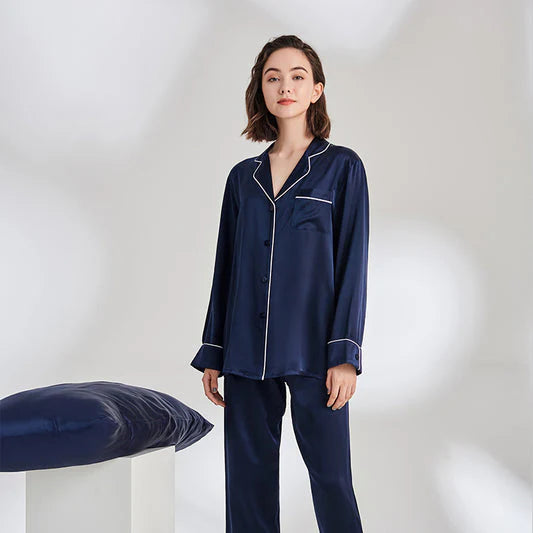 Silky Comfort Sleepwear - Blue