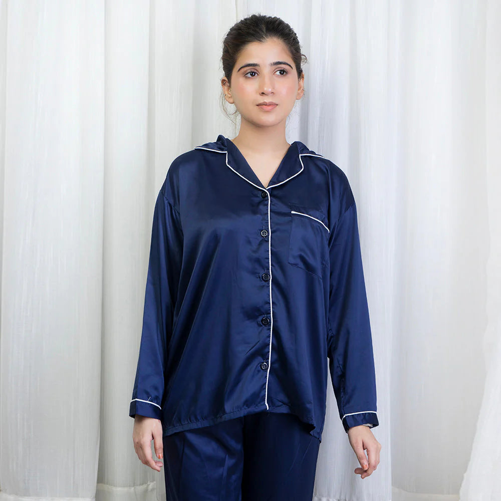 Silky Comfort Sleepwear - Blue