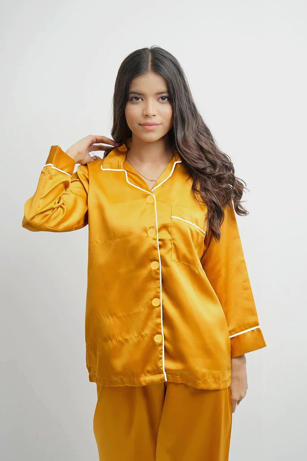 Silky Comfort Sleepwear - Yellow