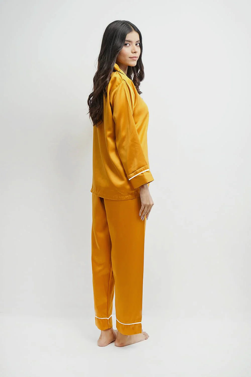 Silky Comfort Sleepwear - Yellow